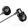 Auriculares intrauditivos con cable Lenovo TW13 de 3,5 mm